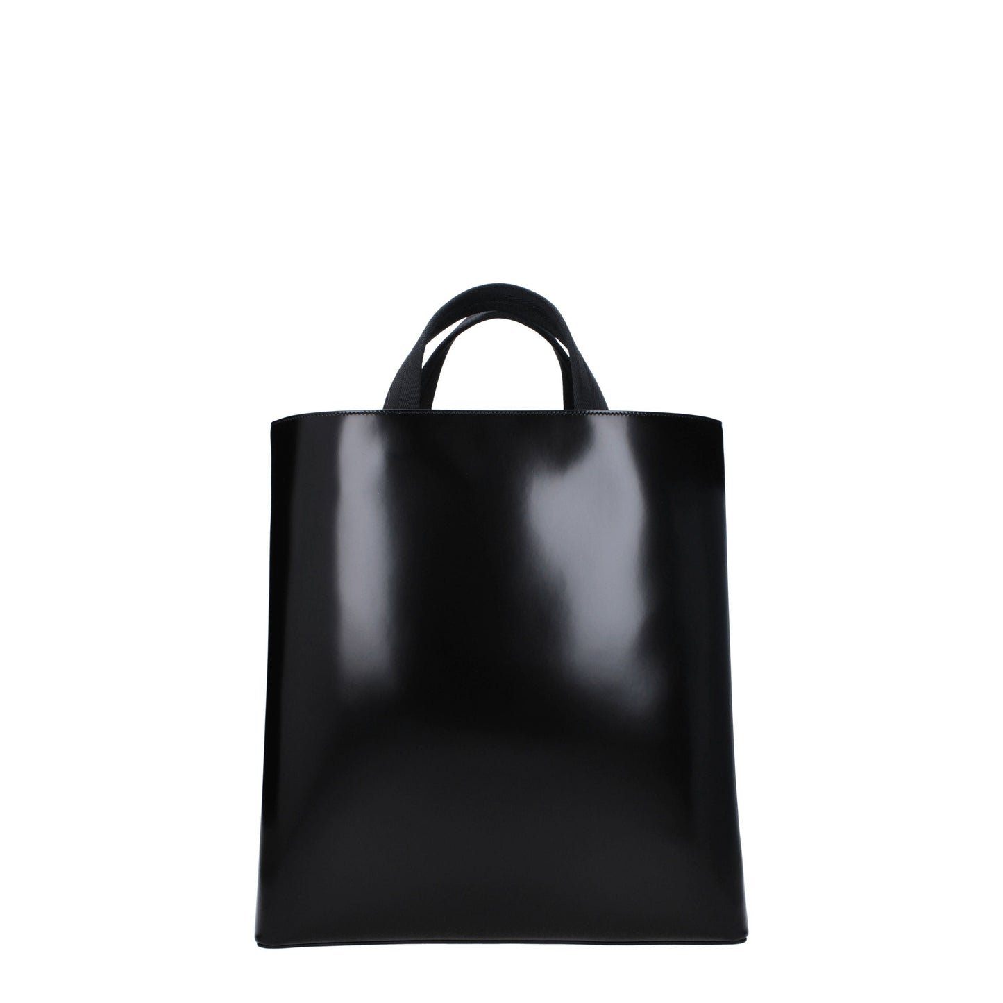 Prada Handbags Men Leather Black