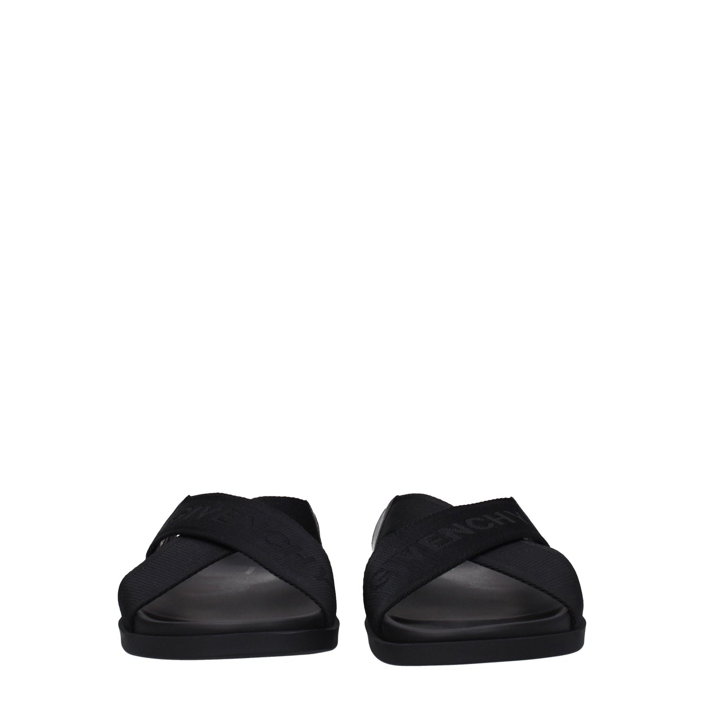 Givenchy Sandals & Slippers Men Fabric  Black