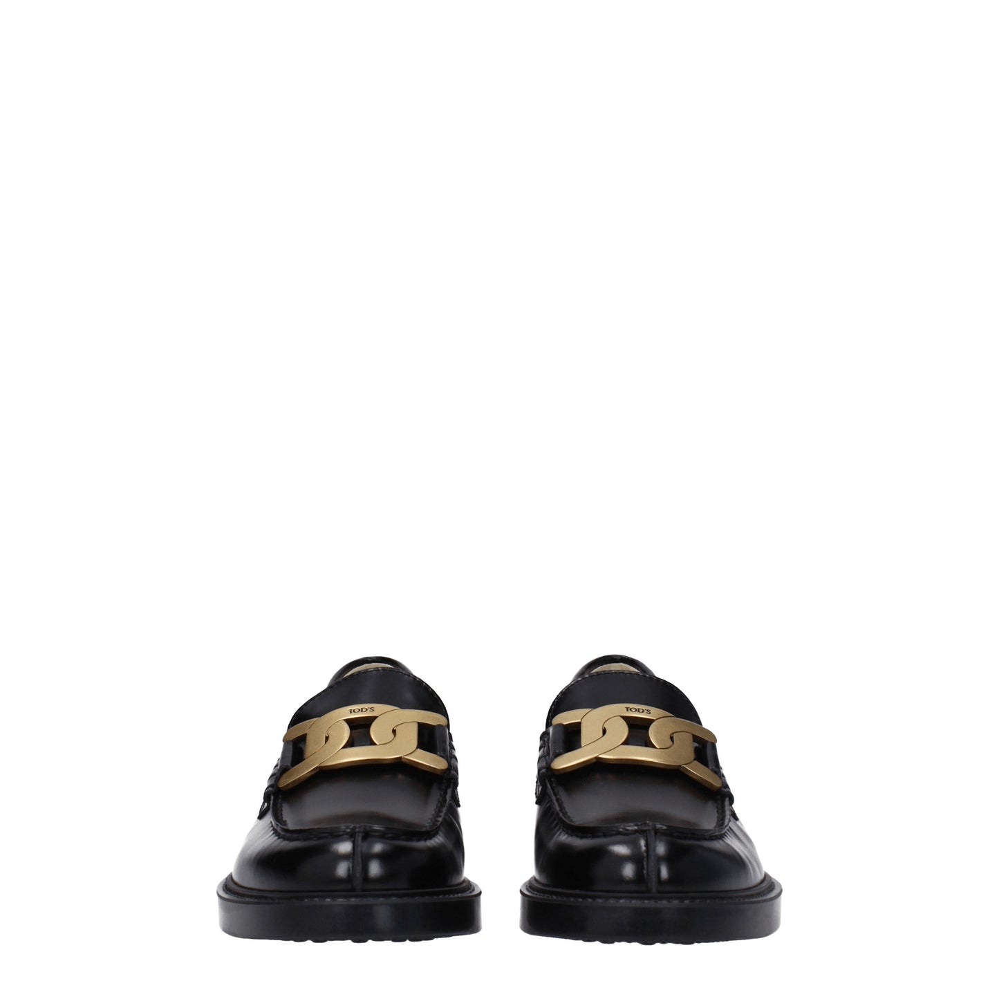 Tod's Women's Loafers in Leather Black