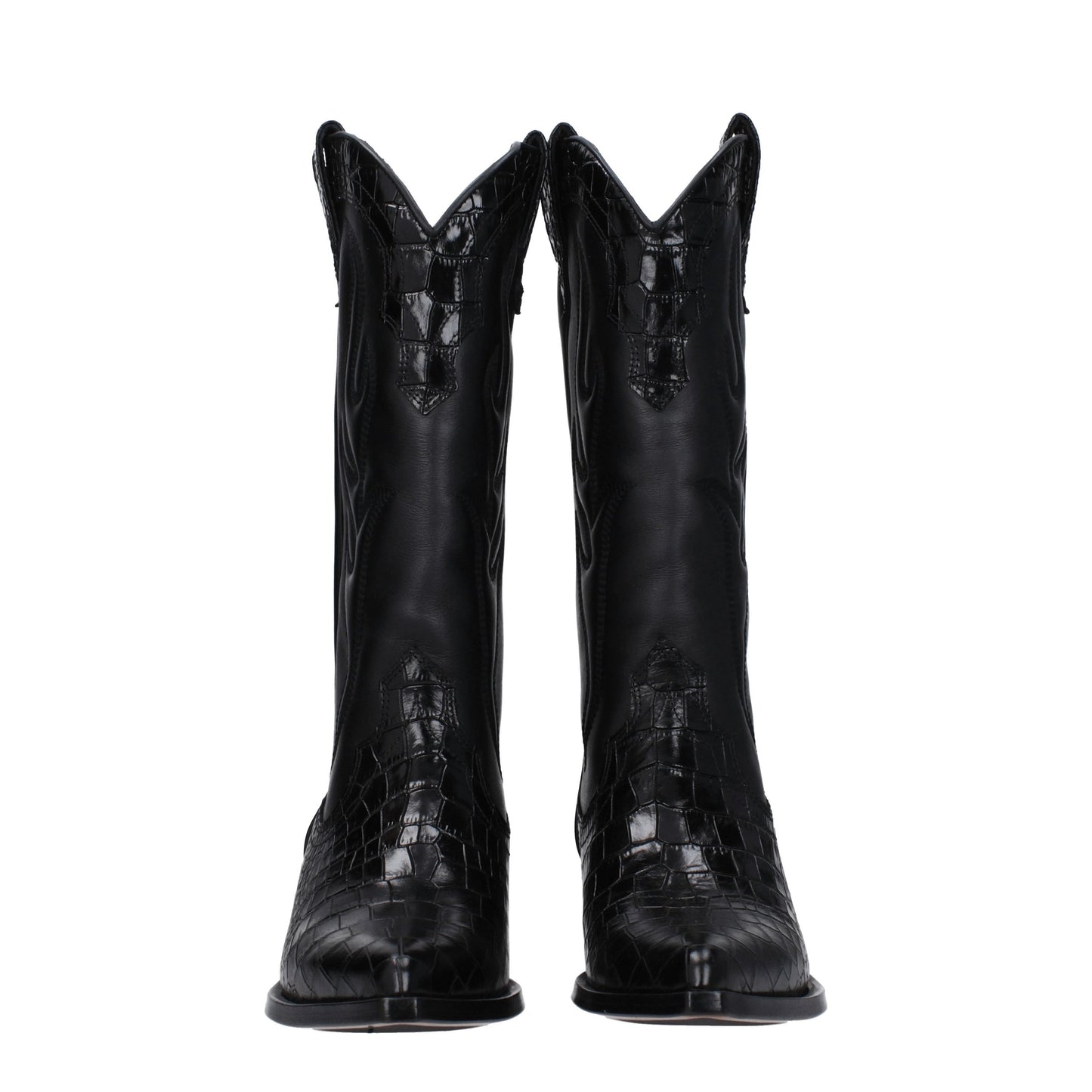 Sonora Women's Boots in Leather Black