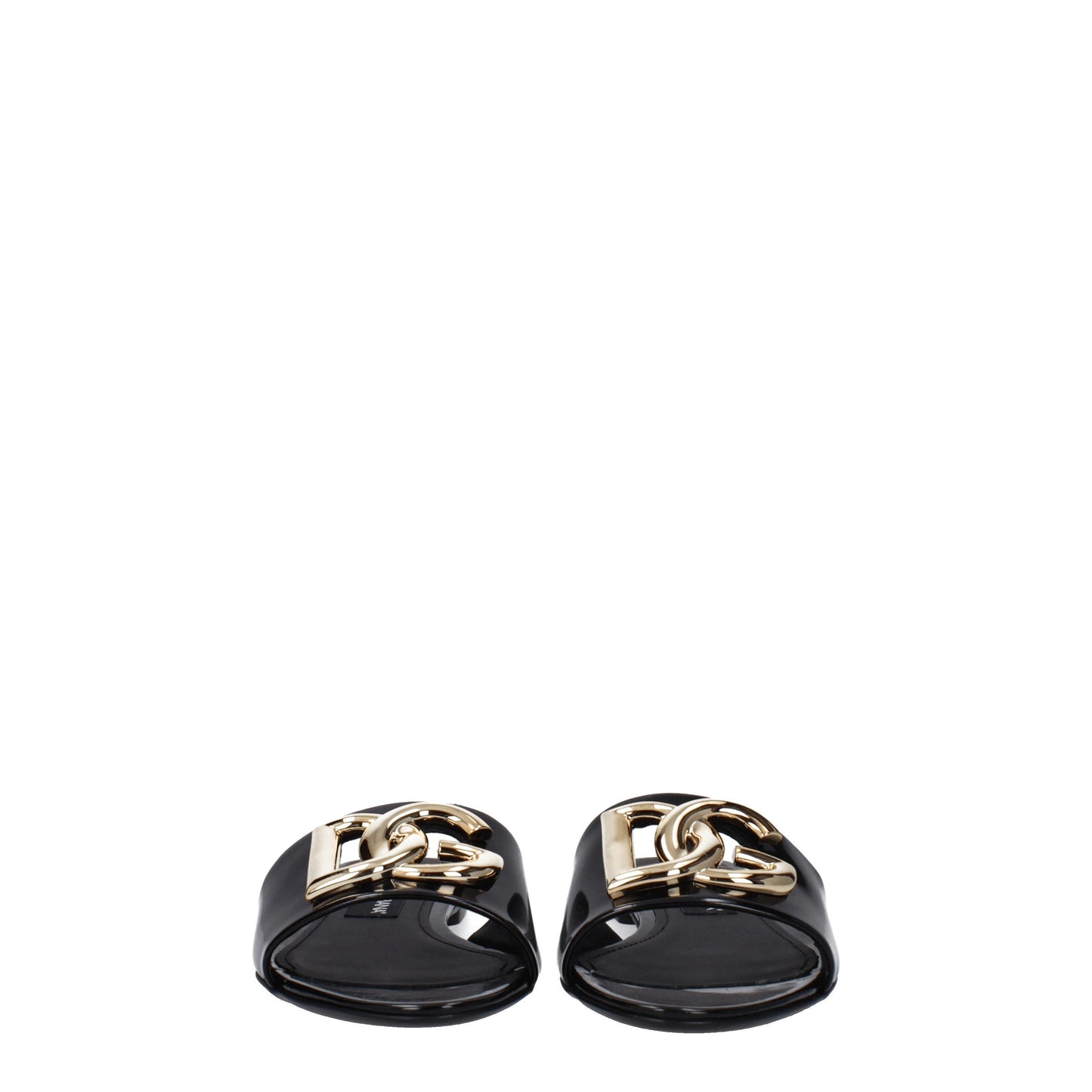 Dolce&Gabbana Women's Sandals & Slippers in Leather Black