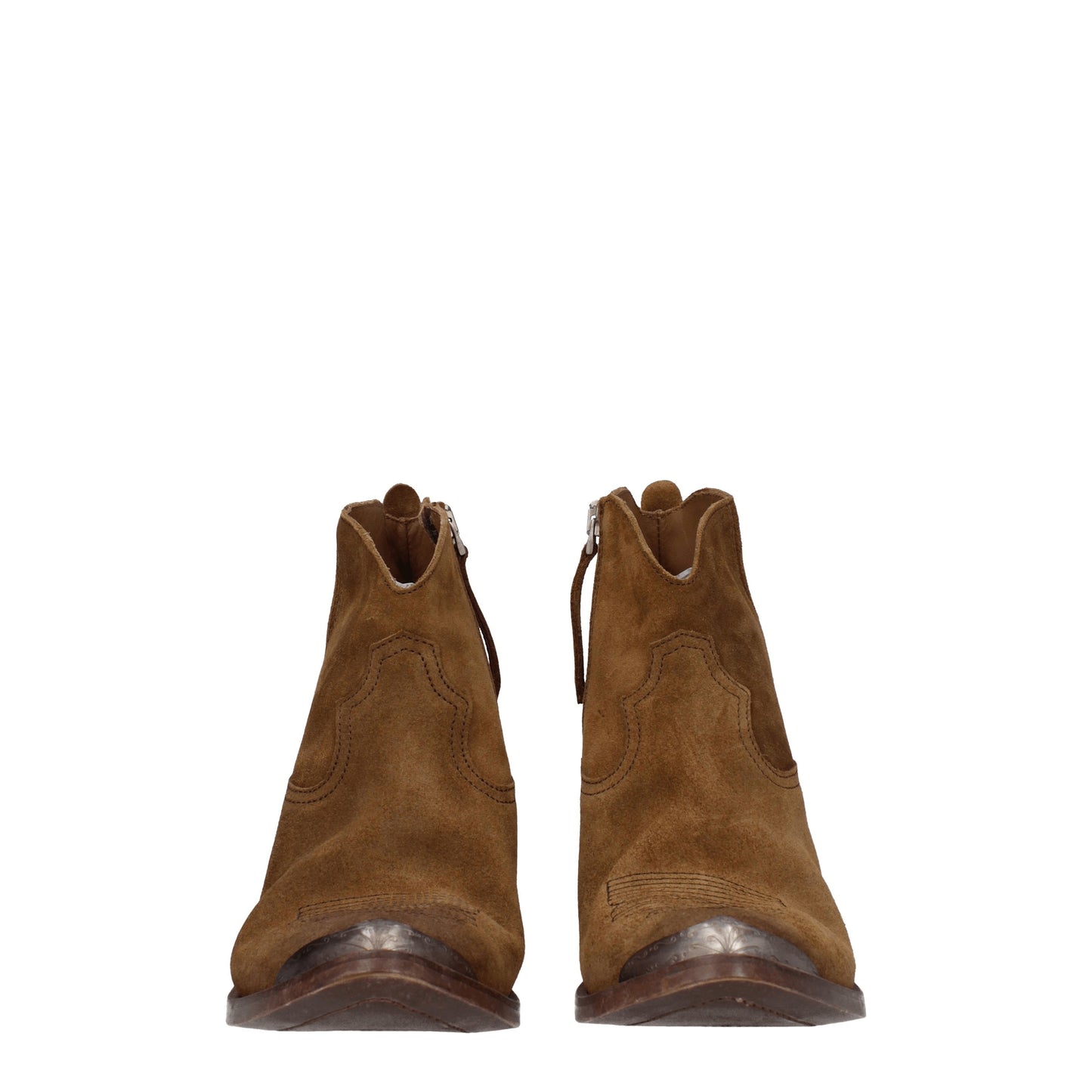 Golden Goose Women's Boots in Suede Brown/Cognac