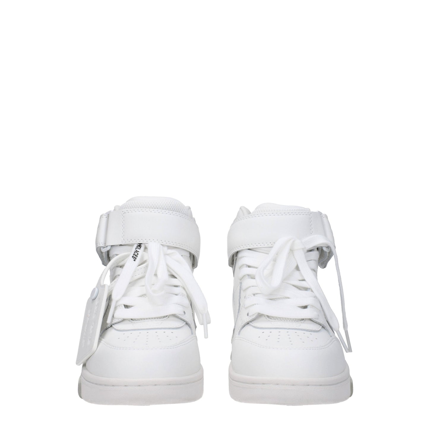 Off-White Women's Sneakers in Leather White