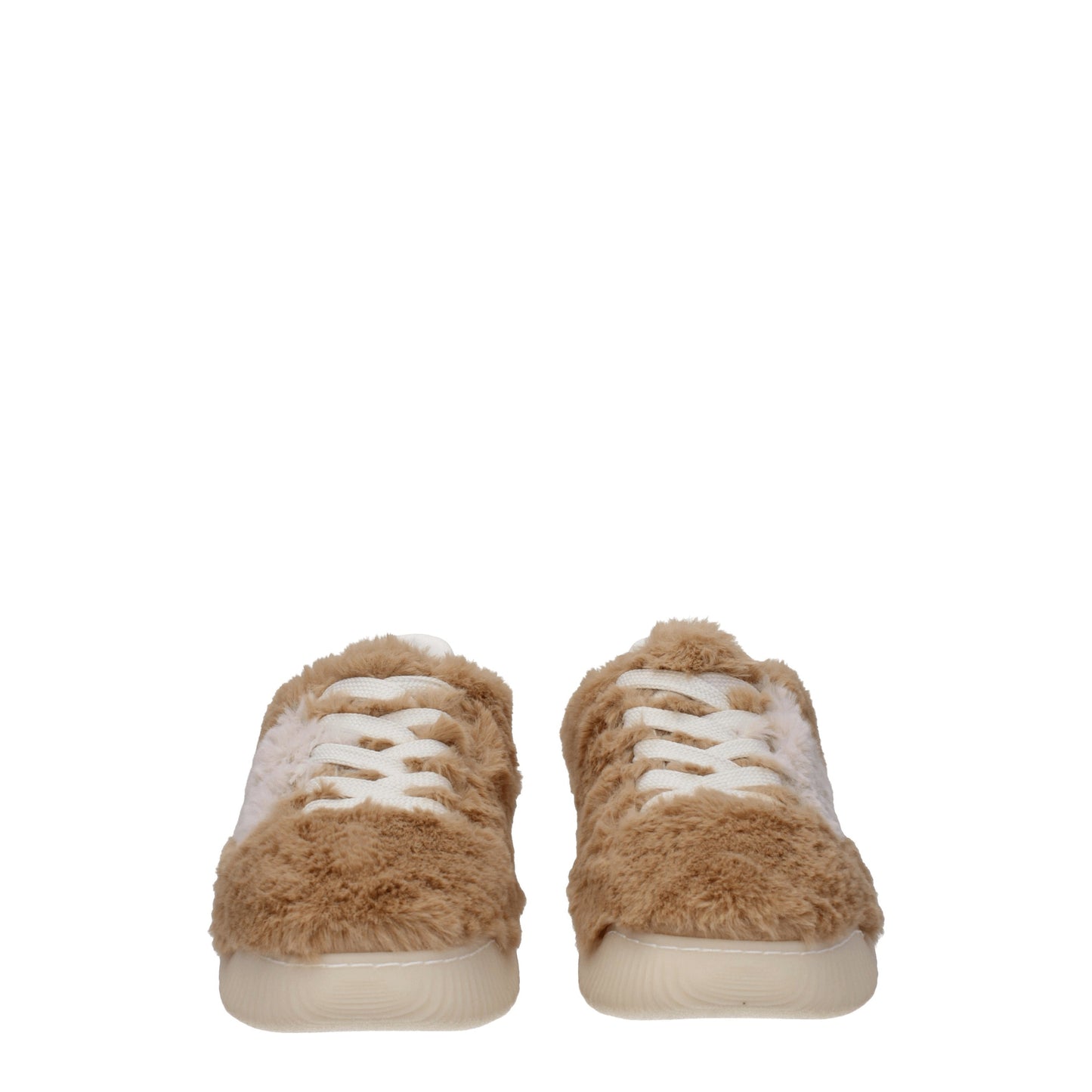 Stella McCartney Women's Sneakers in Eco Fur Beige/White