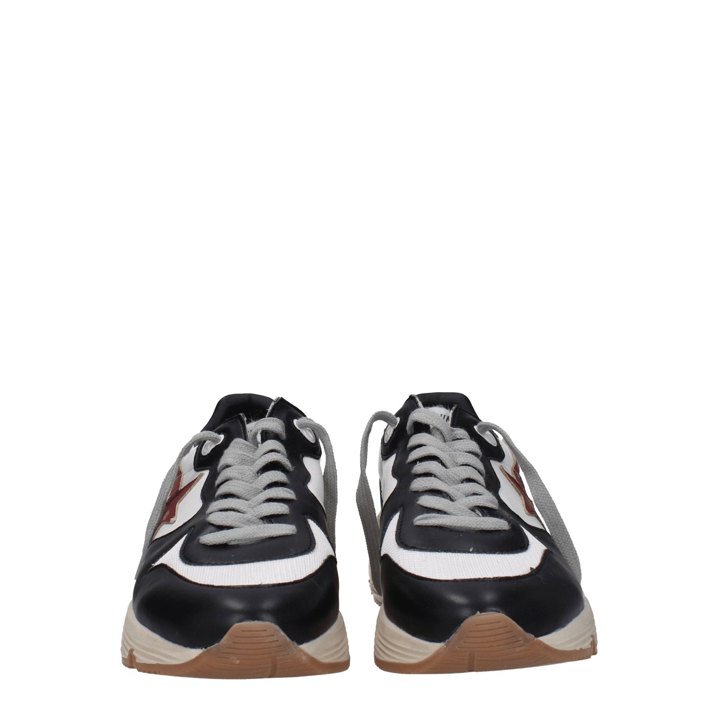 Golden Goose Men's Sneakers in Leather Black/White