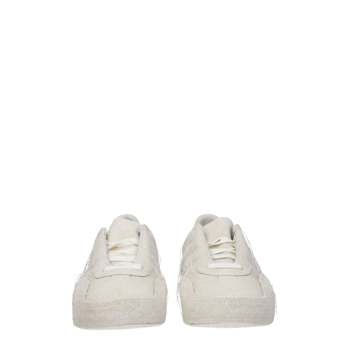 Y3 Yamamoto Women's Sneakers in Suede Beige/Off White