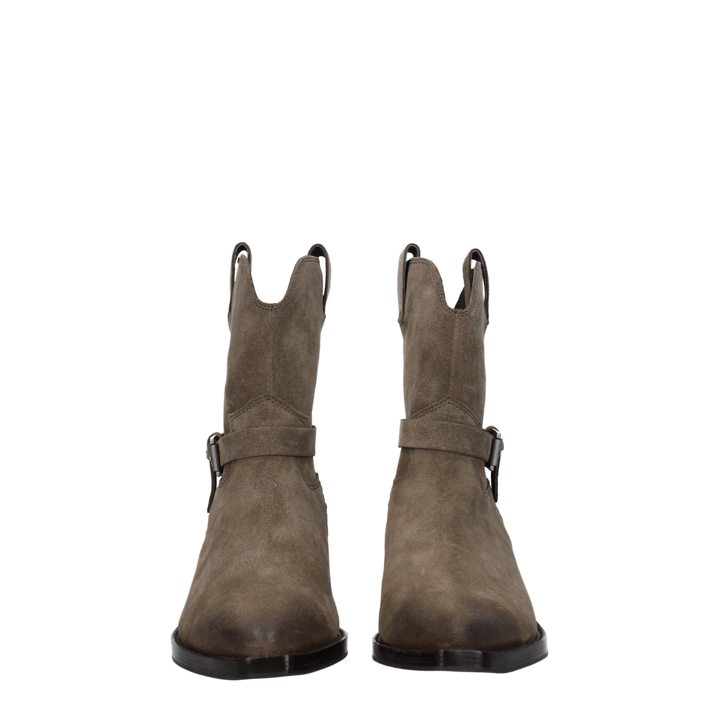 Ash Women's Boots in Suede Beige/Mud