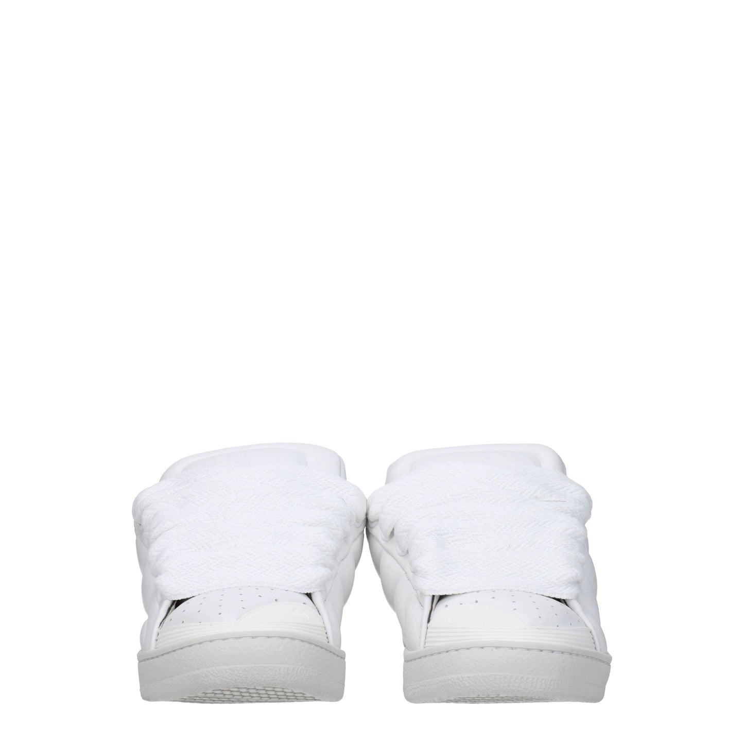 Lanvin Men's Sneakers in Leather White