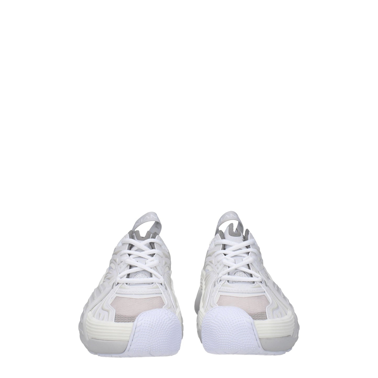 Lanvin Women's Sneakers in Leather White/Grey