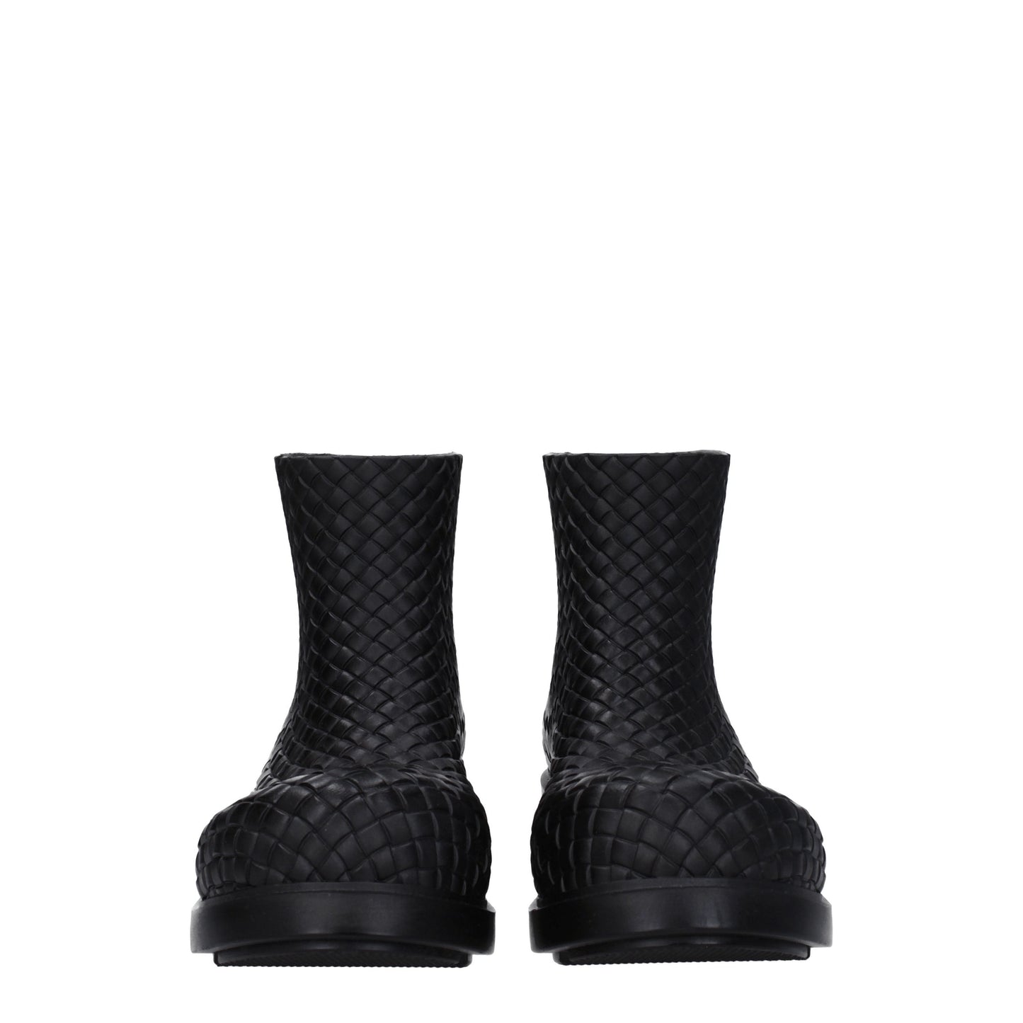 Bottega Veneta Men's Boots in Rubber Black