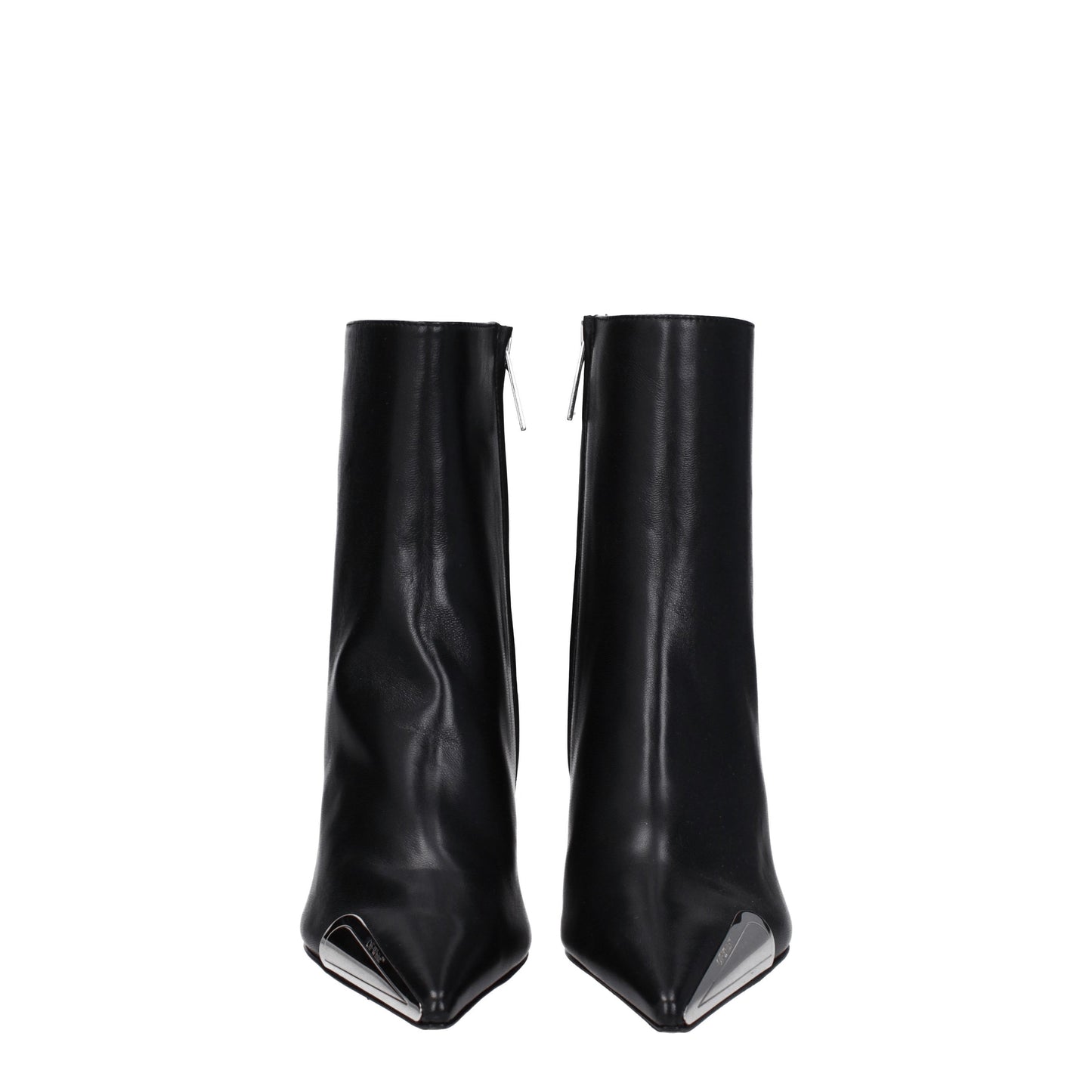 Off-White Women's Boots in Leather Black