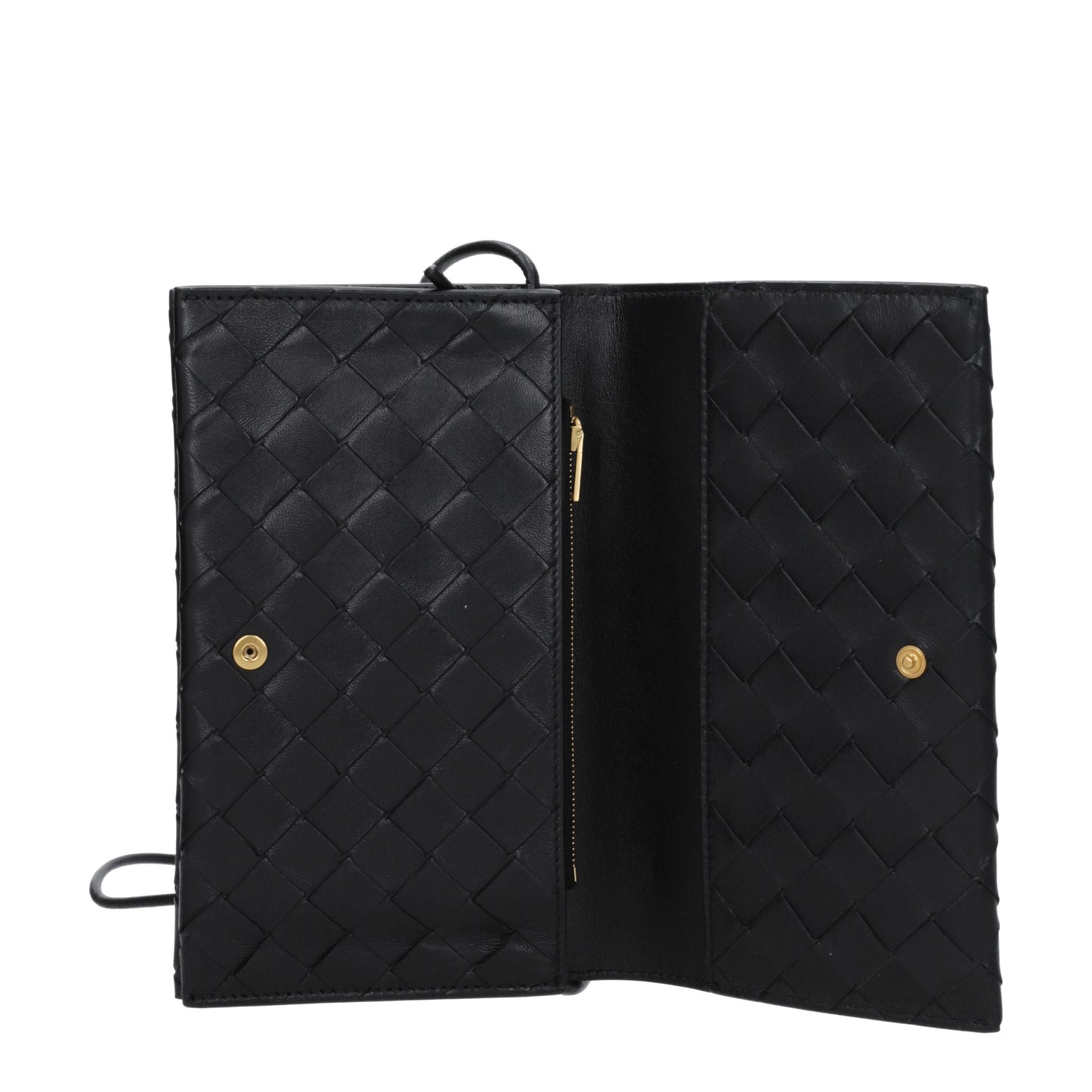 Bottega Veneta Wallets Women Leather Black