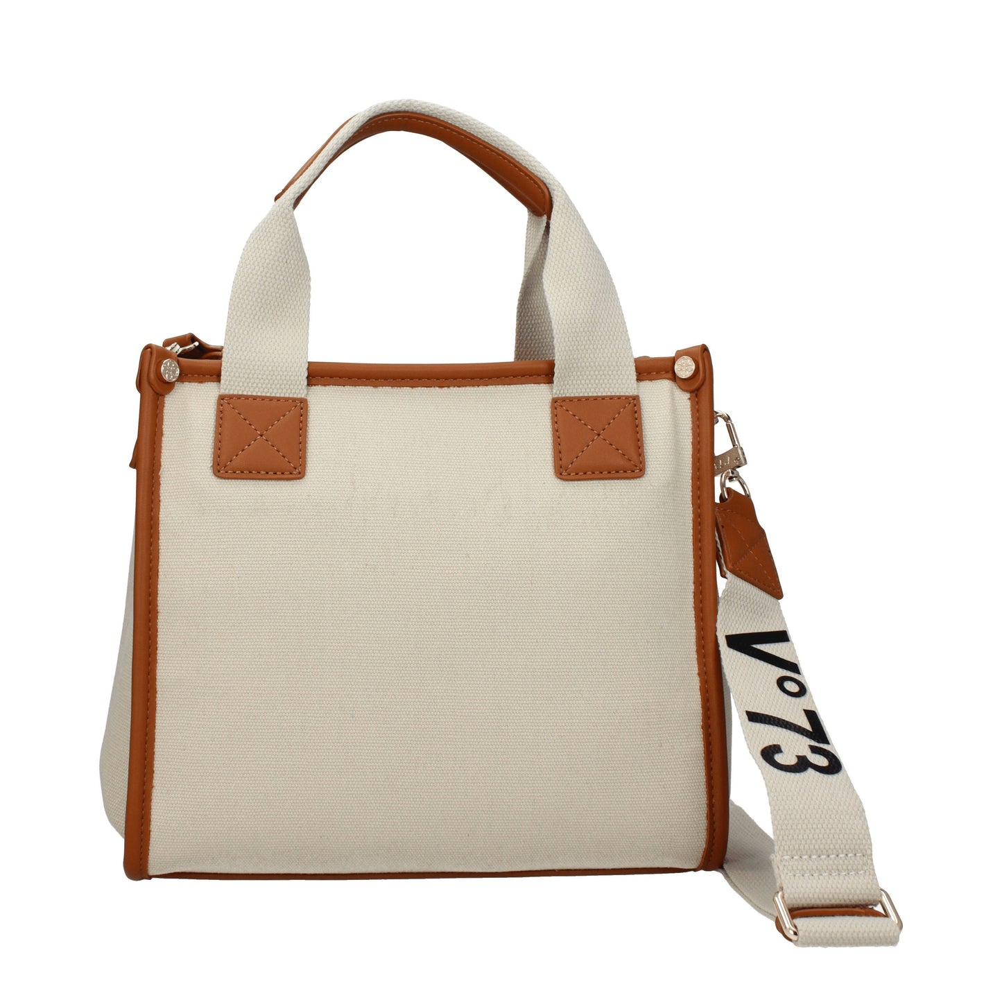 V°73 Handbags Women Fabric  Beige/Leather