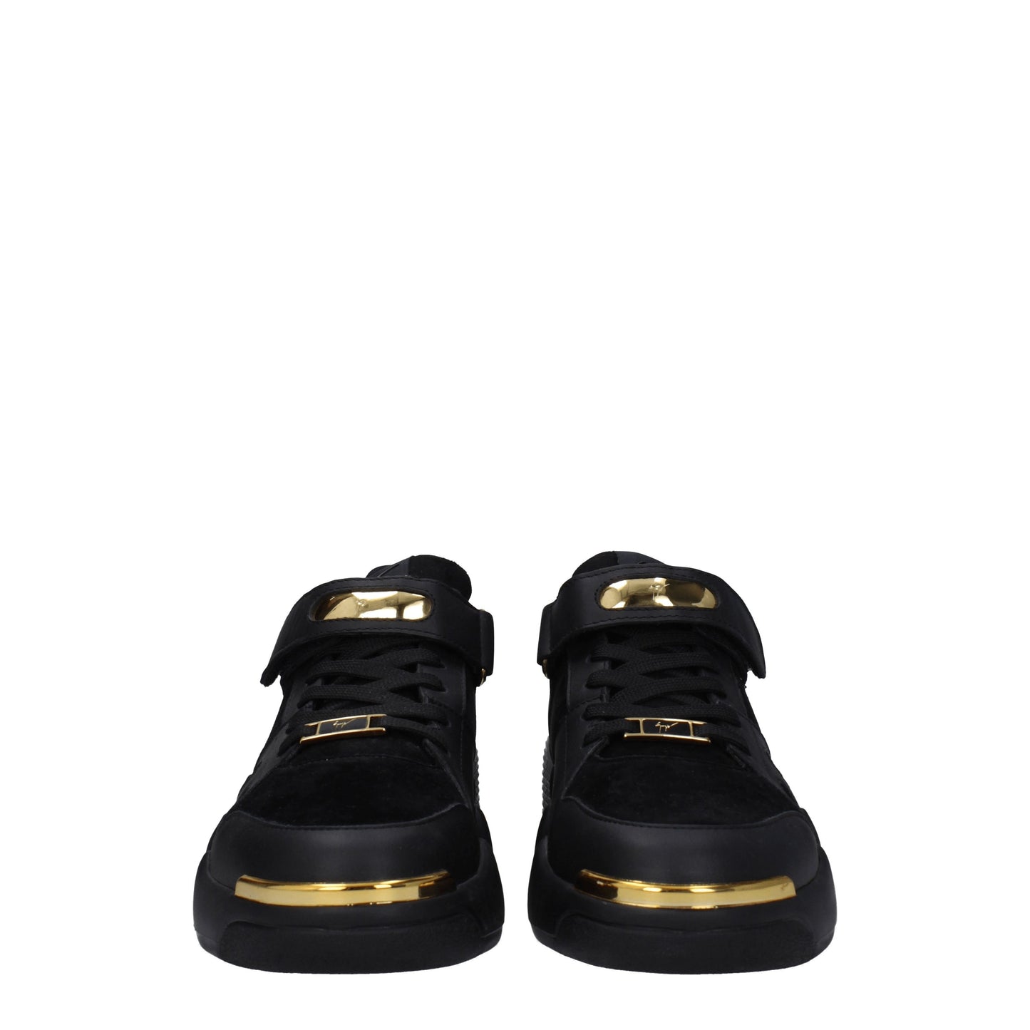 Giuseppe Zanotti Men's Sneakers in Suede Black