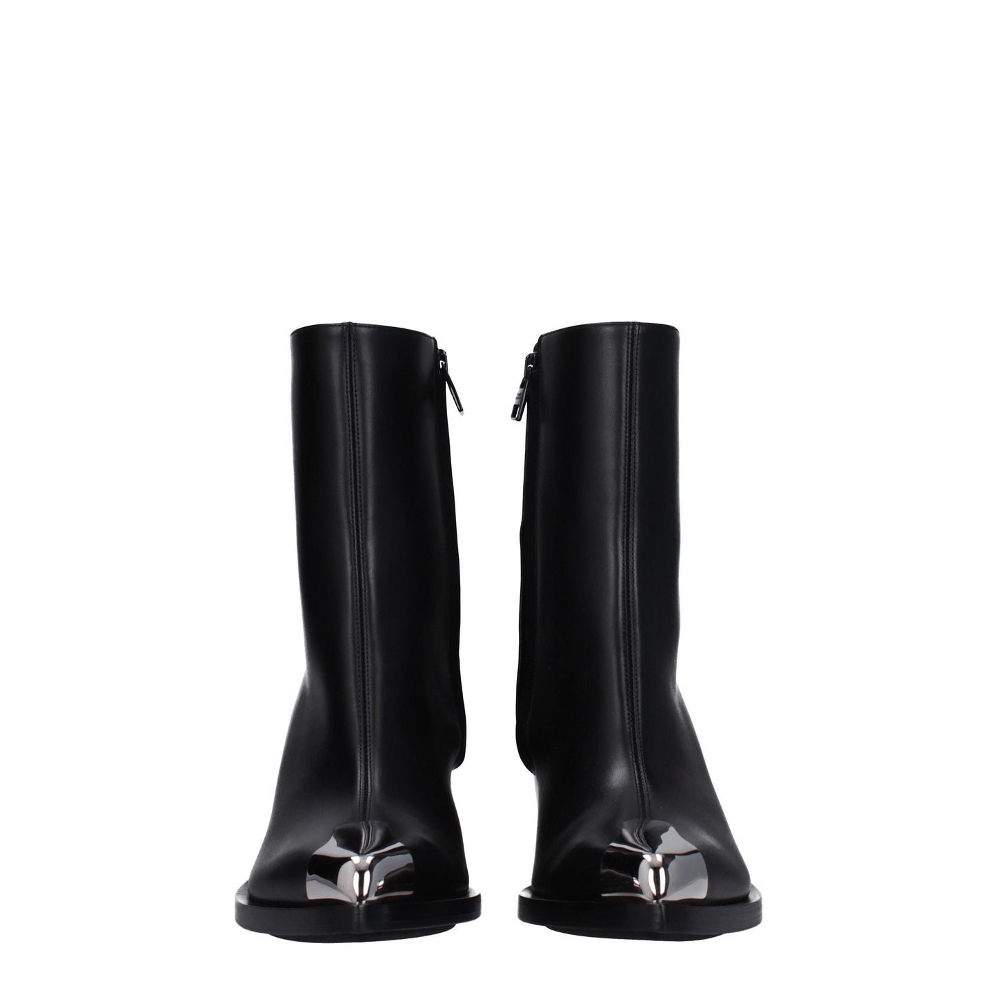 Alexander McQueen Women's Boots in Leather Black