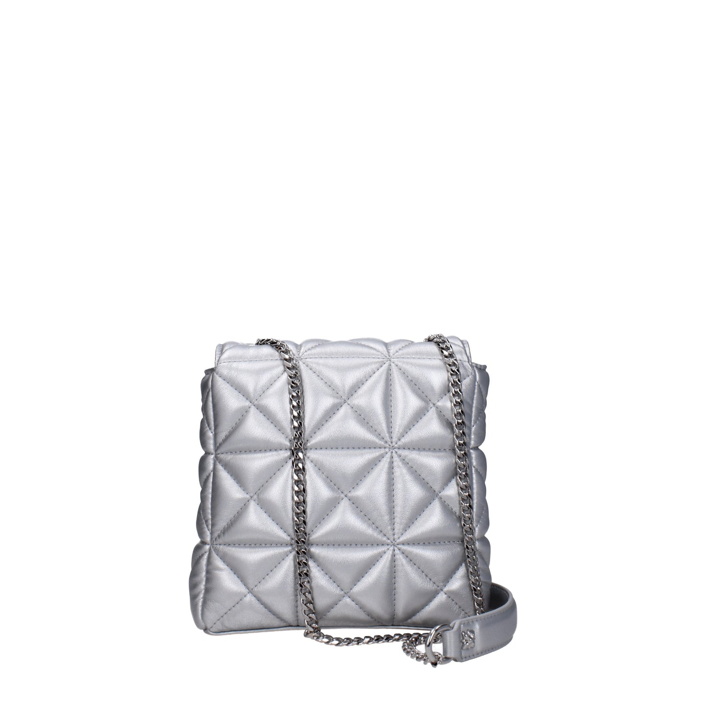 John Richmond Crossbody Bags Women Polyurethane Silver