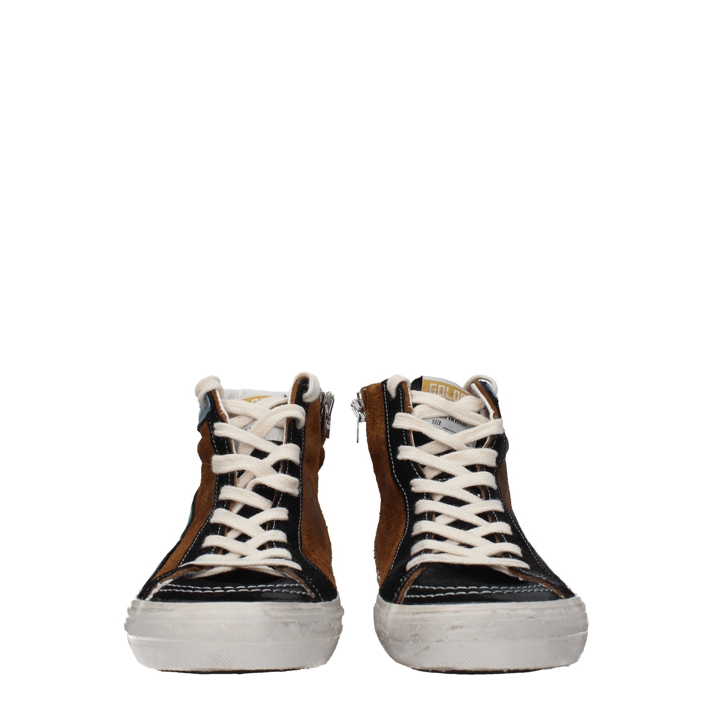 Golden Goose Men's Sneakers in Suede Brown/Black