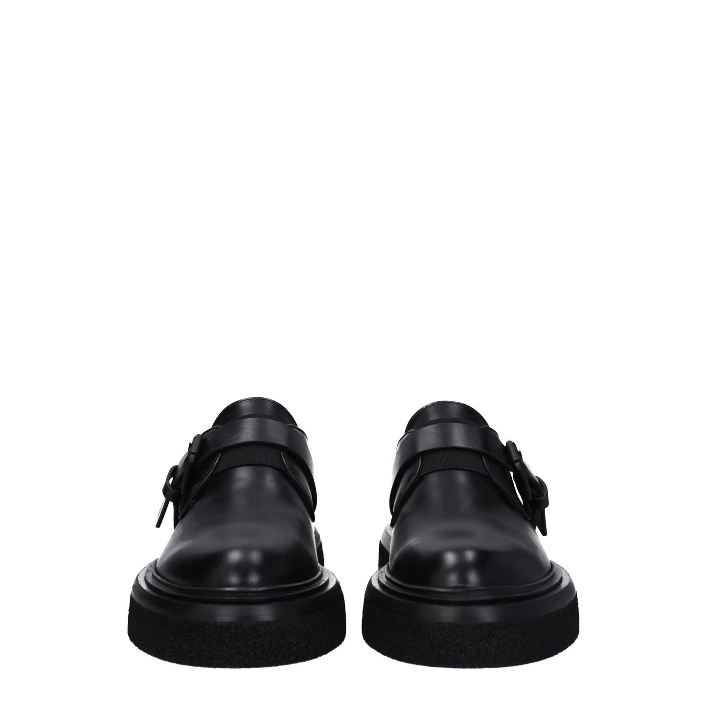 Max Mara Women's Lace ups in Leather Black