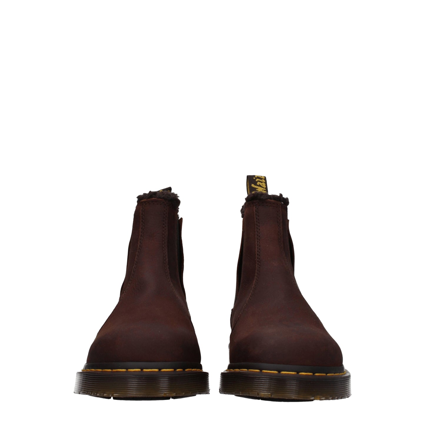 Dr. Martens Women's Boots in Suede Brown/Chocolate