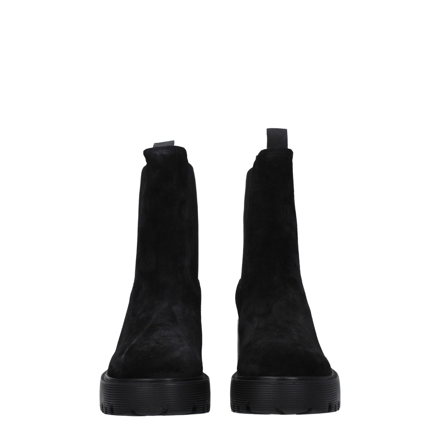 Hogan Women's Boots in Suede Black