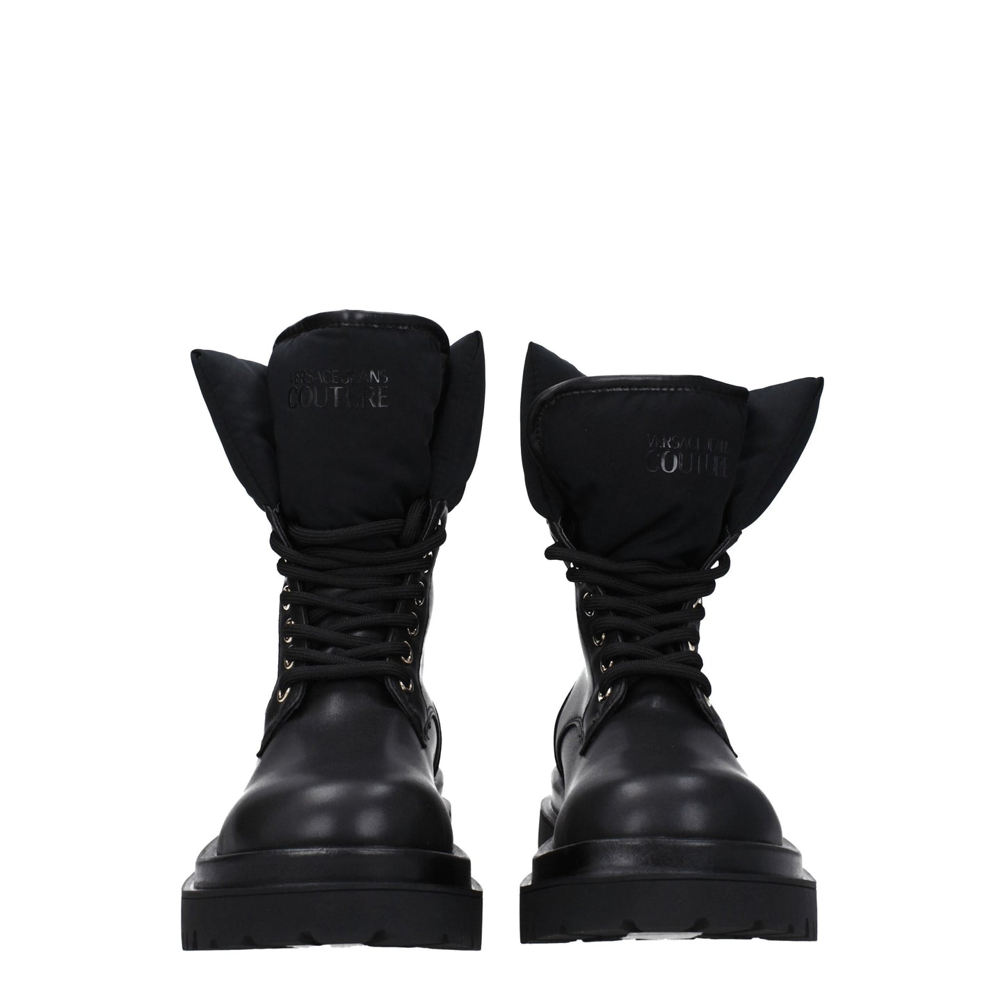 Versace Jeans Women's Boots in Polyurethane Black