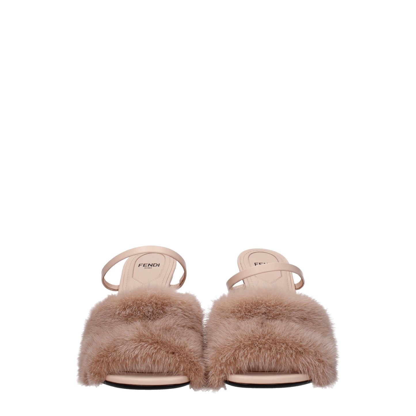 Fendi Women's Sandals in Mink Pink