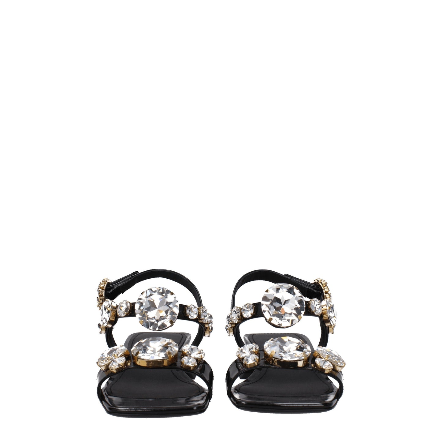 Dolce&Gabbana Women's Sandals in Leather Black