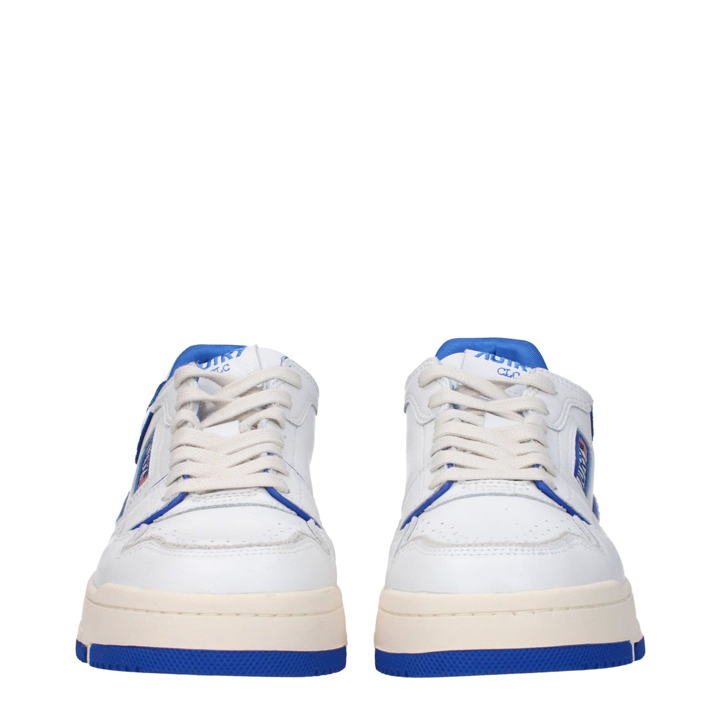 Autry Men's Sneakers in Leather White/Blue