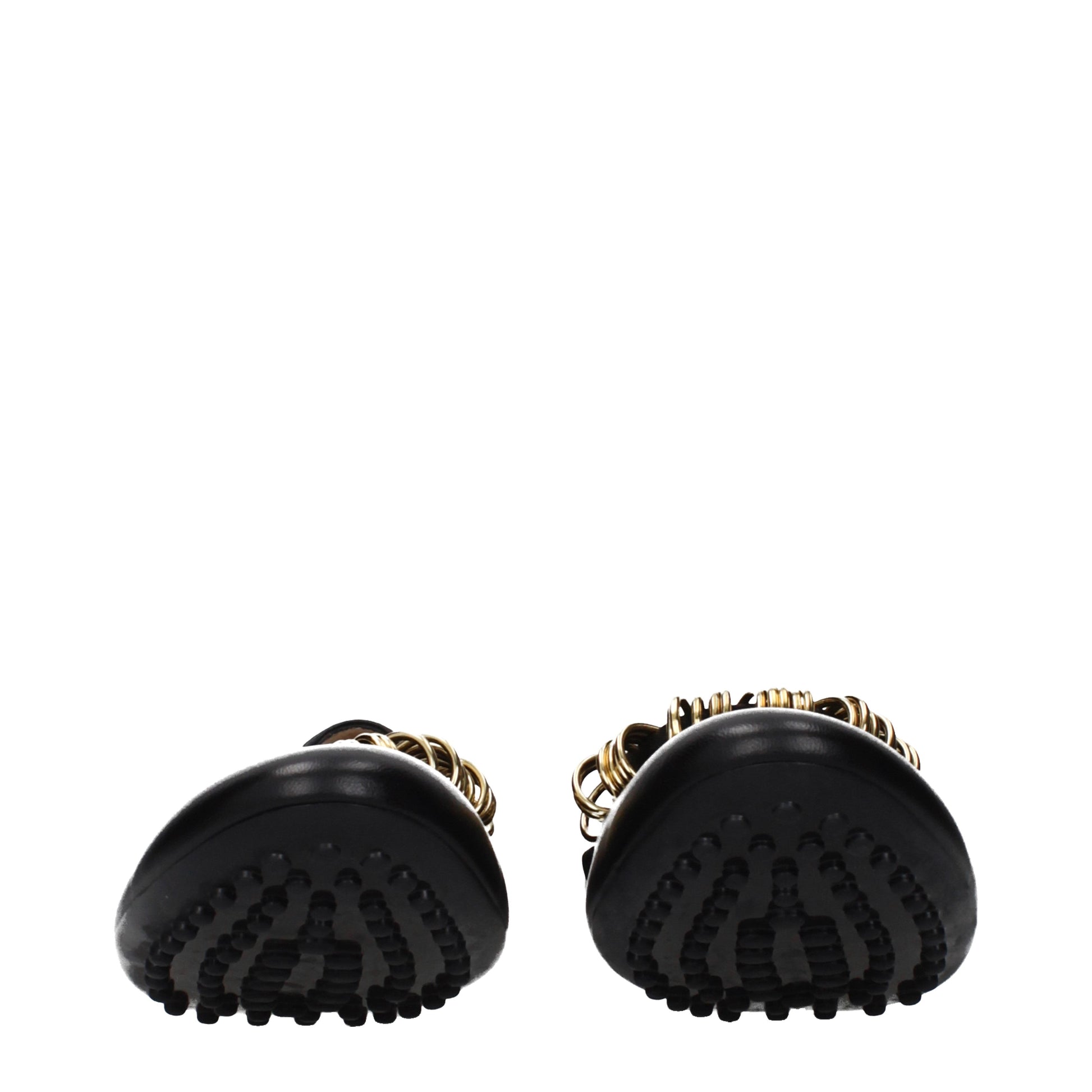 Tod's Ballet Flats Women Leather Black