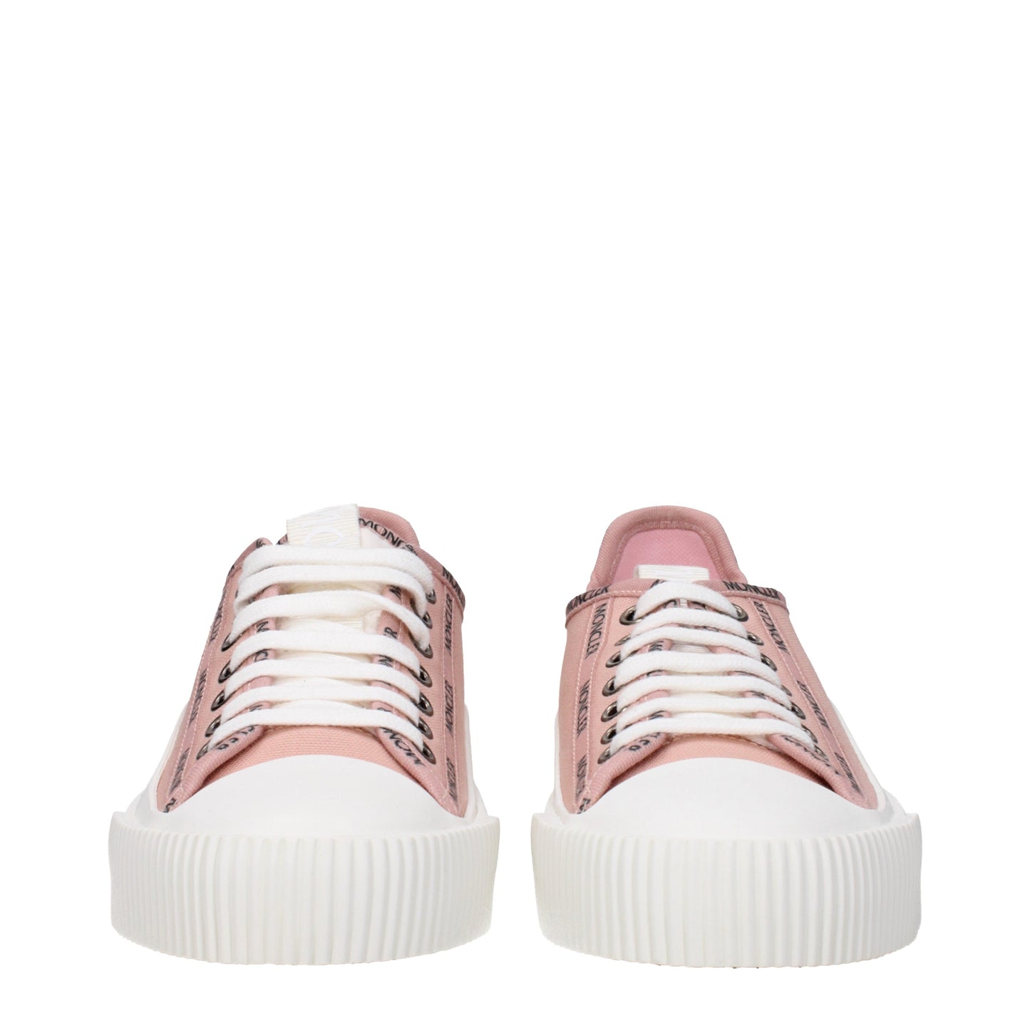 Moncler Women's Sneakers in Fabric  Pink