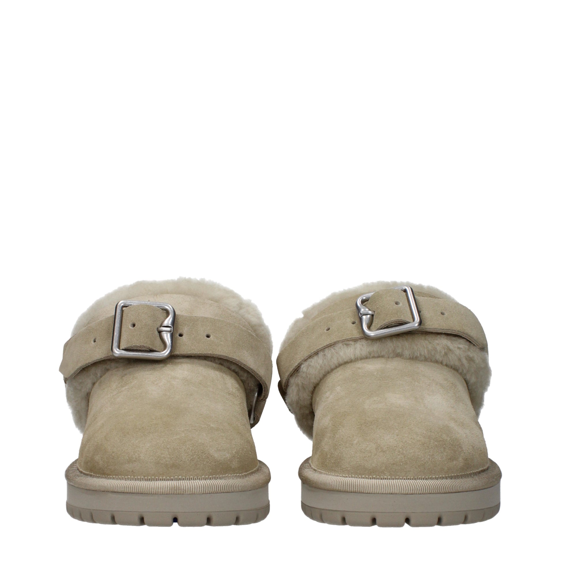 Burberry Women's Slippers and Clogs Suede