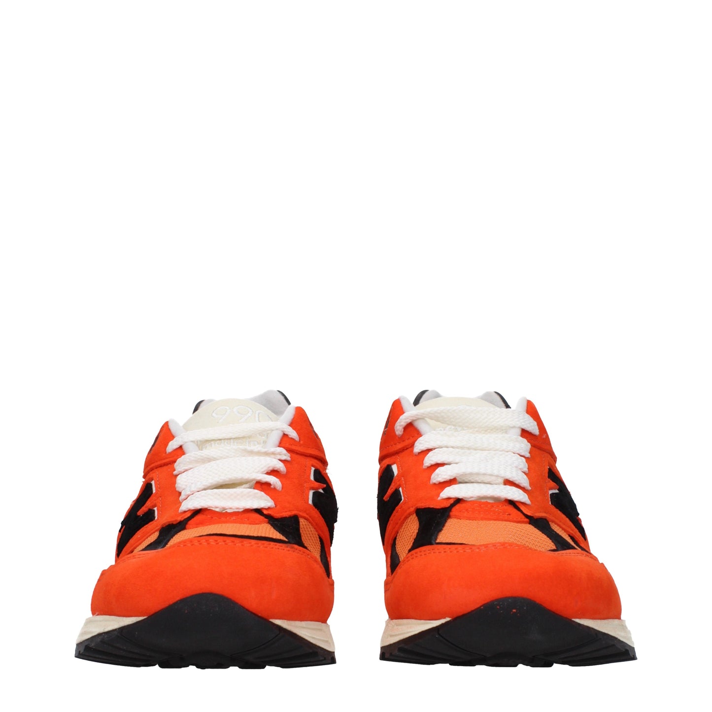 New Balance Men's Sneakers in Suede Orange