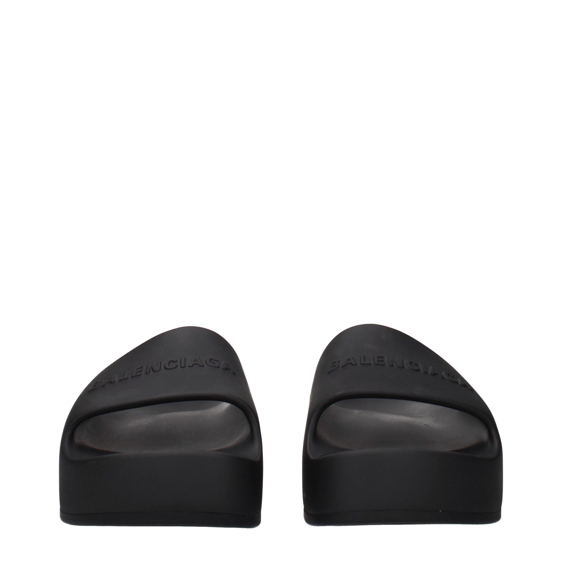 Balenciaga Slippers and Clogs Women Rubber Black