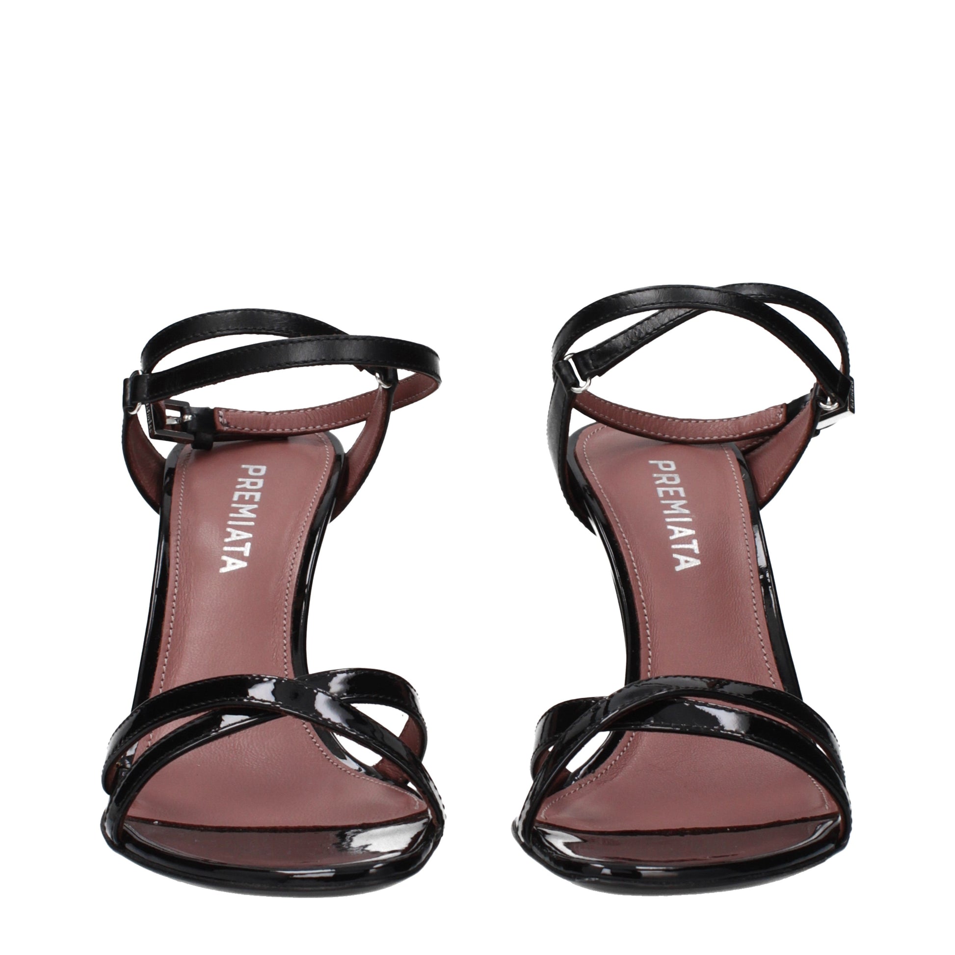 Premiata Women's Sandals Patent Leather