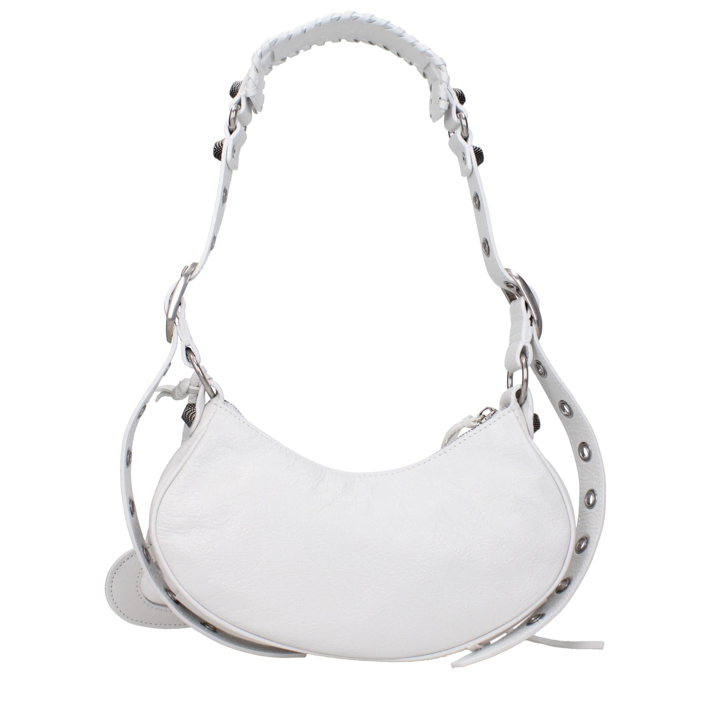 Balenciaga Crossbody Bags Women Leather White