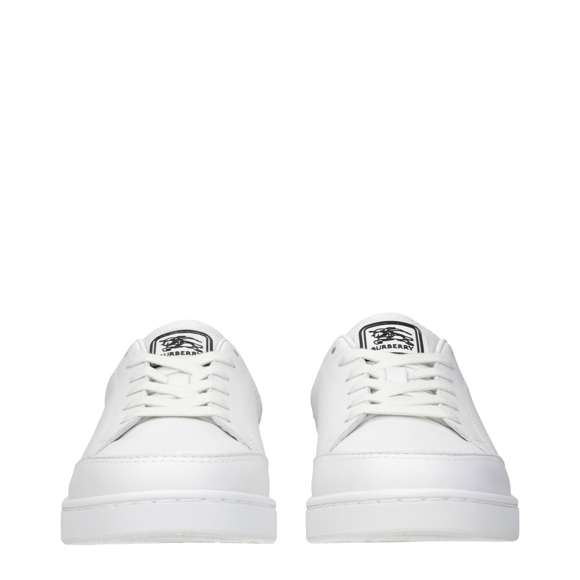 Burberry Sneakers Women Leather White/Sand