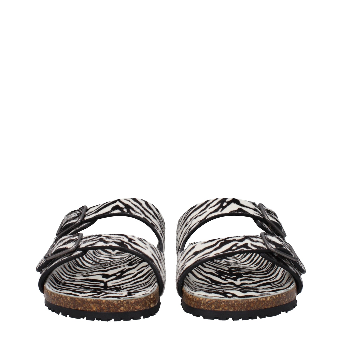 Saint Laurent Sandals & Slippers Men Pony Skin Beige