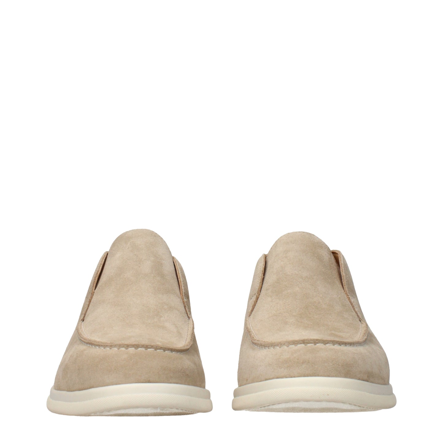 Eleventy Ankle Boots Men Suede Beige