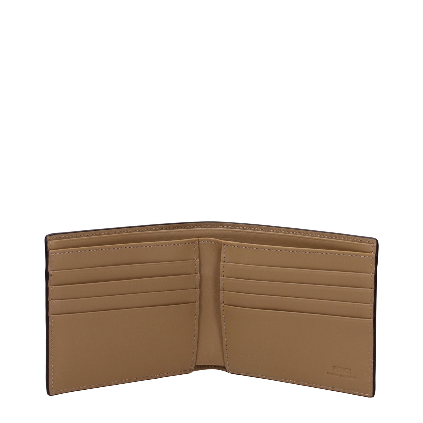 Fendi Wallets Men Fabric  Brown/Tobacco