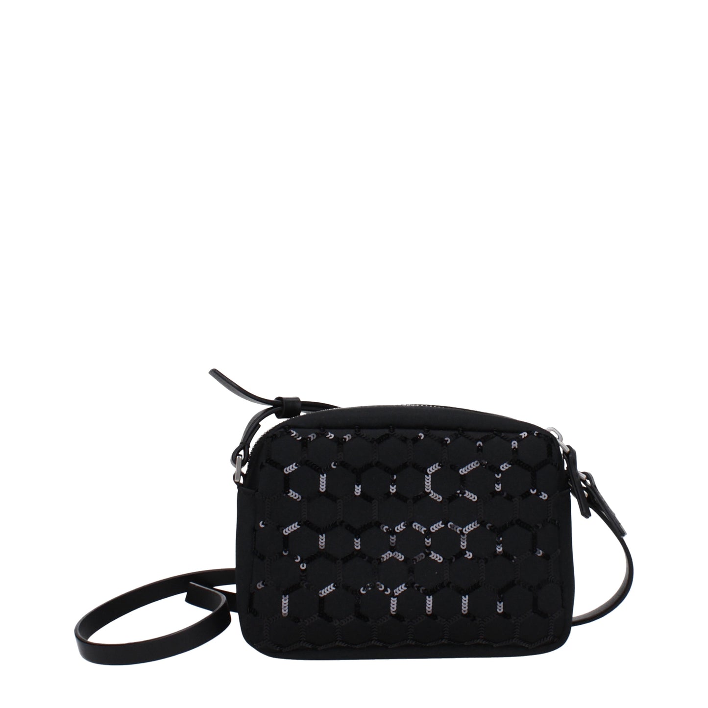 Fabiana Filippi Crossbody Bags Women Satin Black