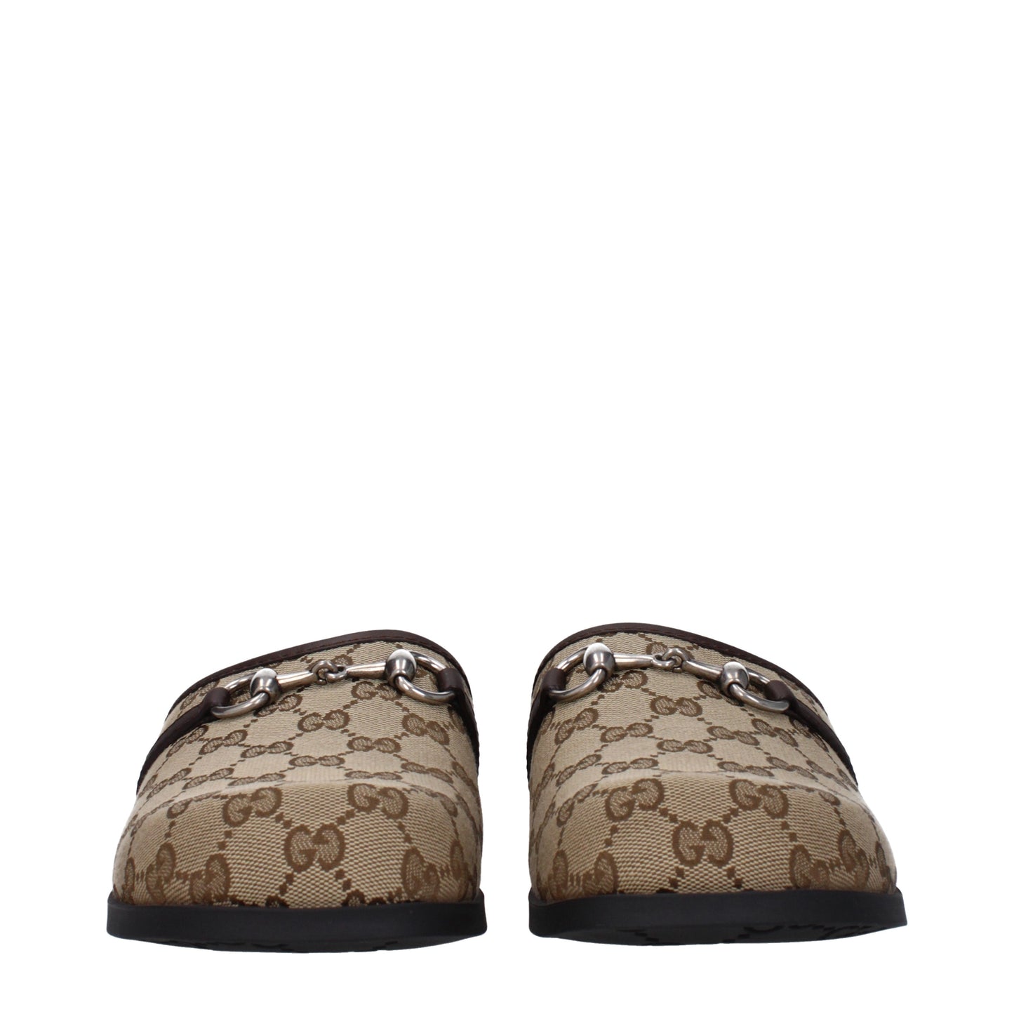 Gucci Sandals & Slippers Men Fabric  Beige/Ebony