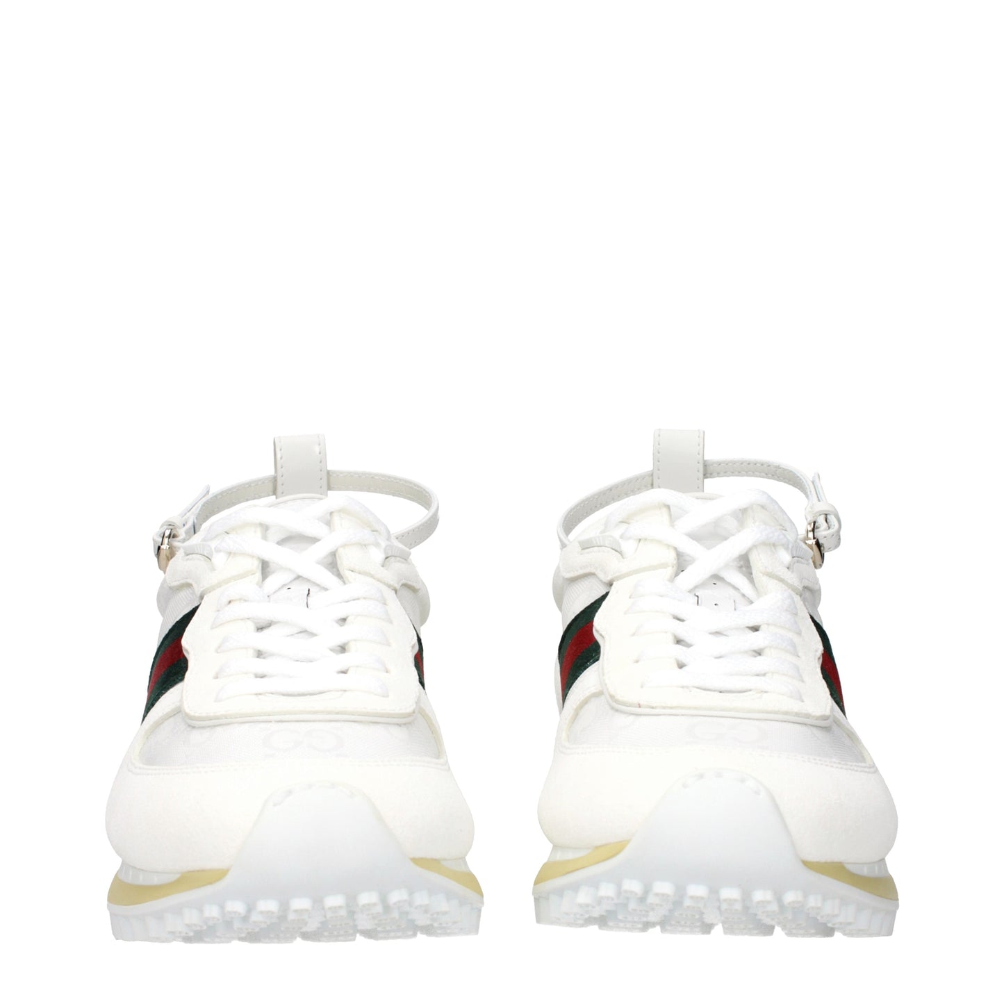 Gucci Sneakers Women Fabric  White