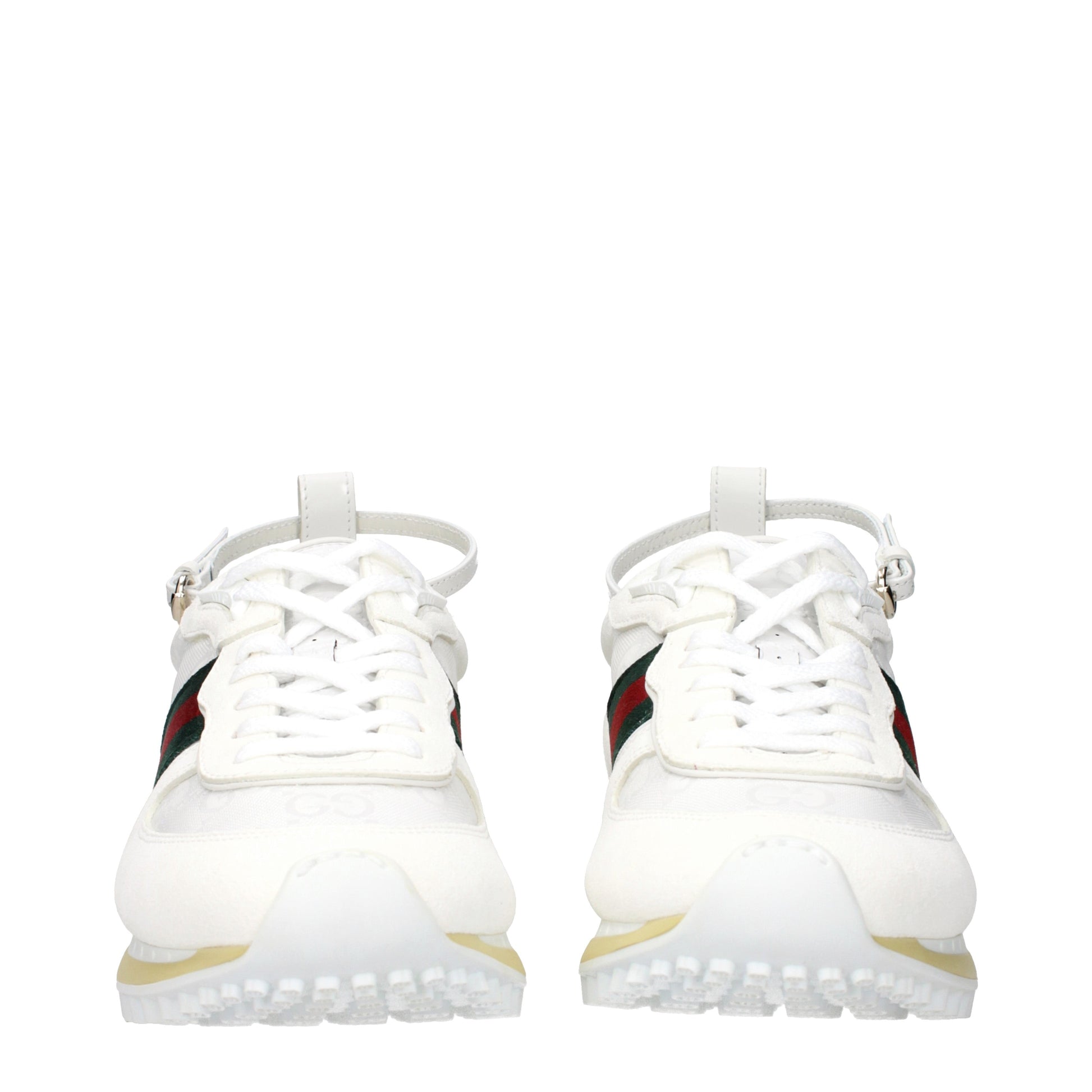 Gucci Sneakers Women Fabric  White