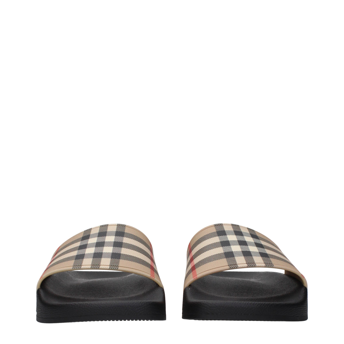 Burberry Slippers and Clogs Women Rubber Beige