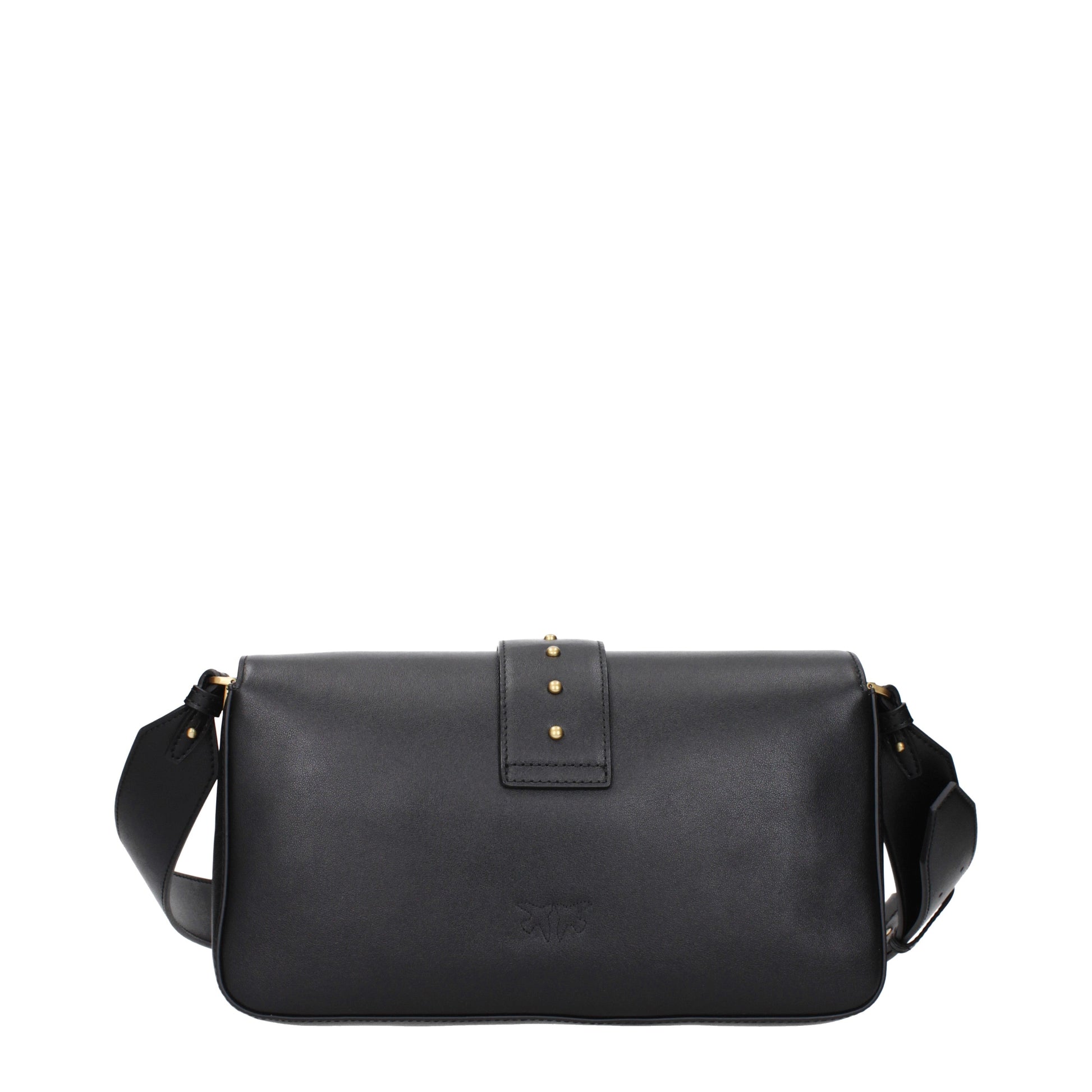 Pinko Shoulder Bags Women Leather Black/Gold