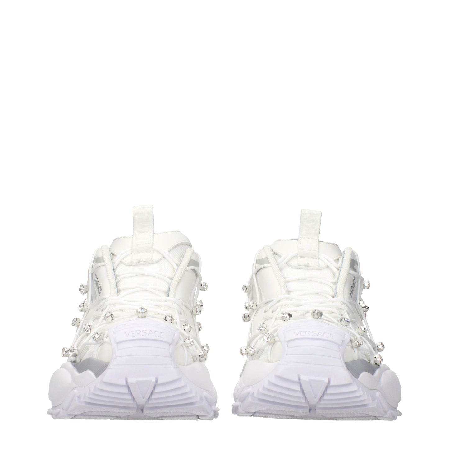 Versace Sneakers Women Fabric  White