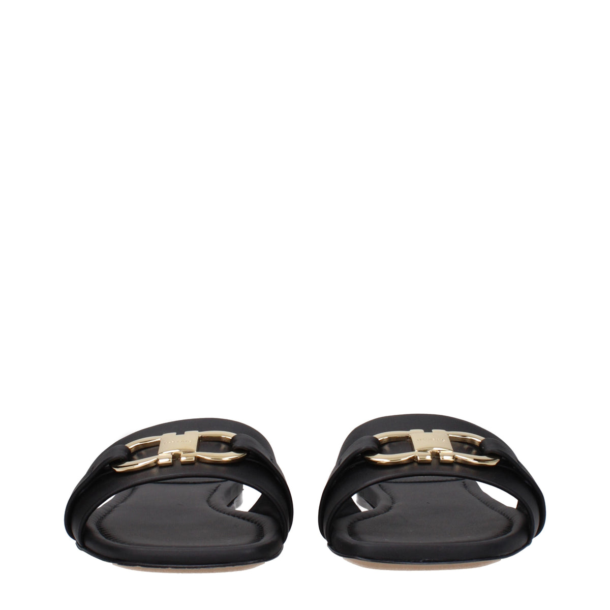Salvatore Ferragamo Slippers and Clogs Women Leather Black