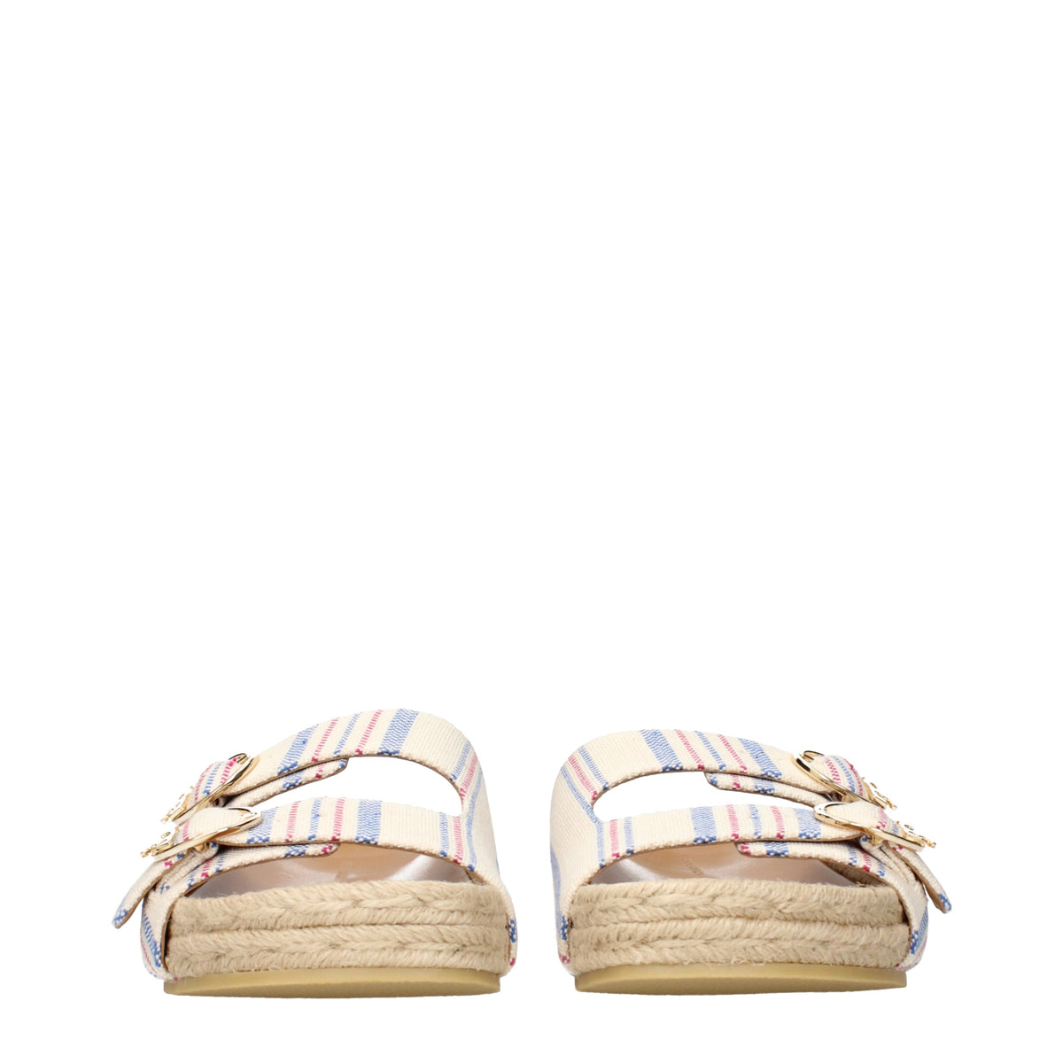 Tory Burch Slippers and Clogs Women Fabric  Beige