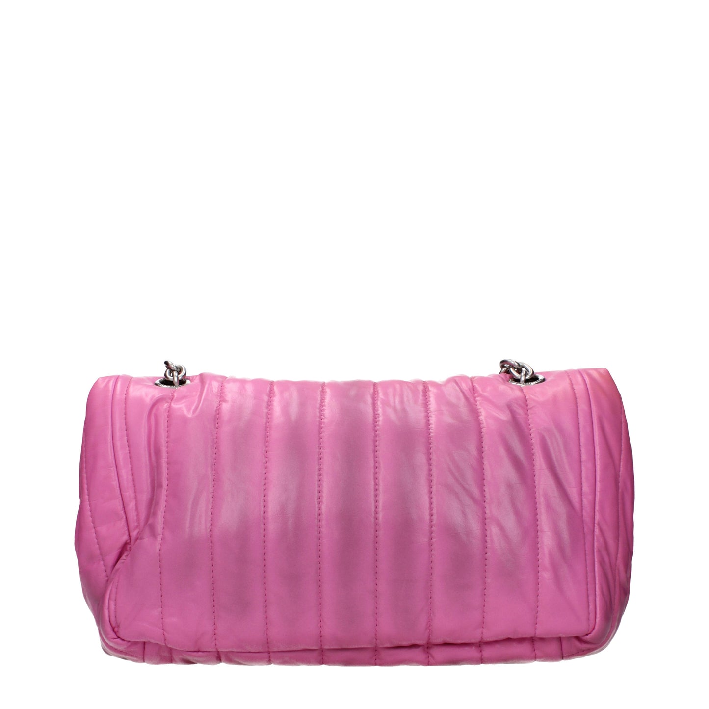 Balenciaga Shoulder Bags Women Leather Pink