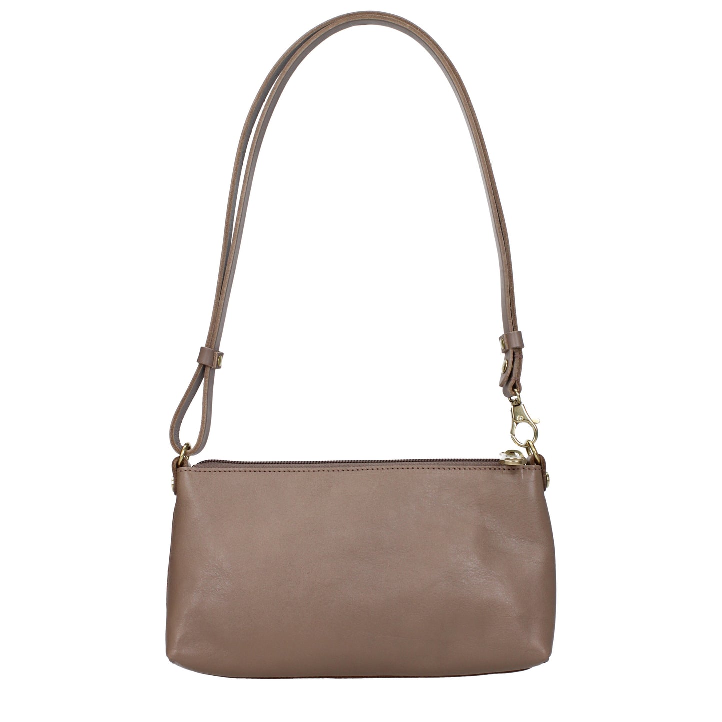 Il Bisonte Shoulder Bags Women Leather Gray/Turtledove